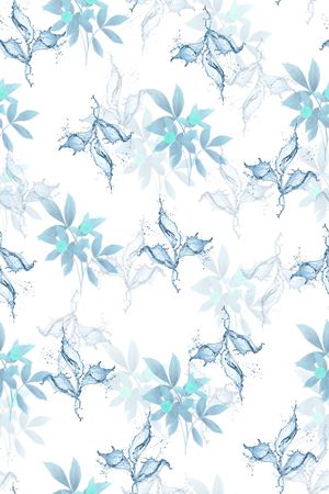 小清新印花华亿平台图片