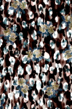 豹纹印花华亿平台图片