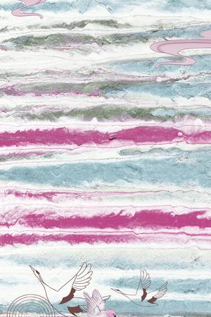 晕染肌理印花华亿平台图片