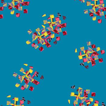 碎片印花华亿平台图片