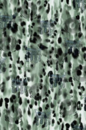 豹纹印花华亿平台图片