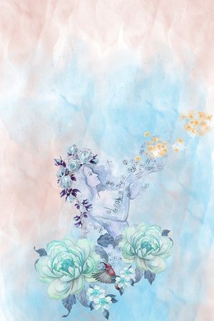 晕染肌理印花华亿平台图片