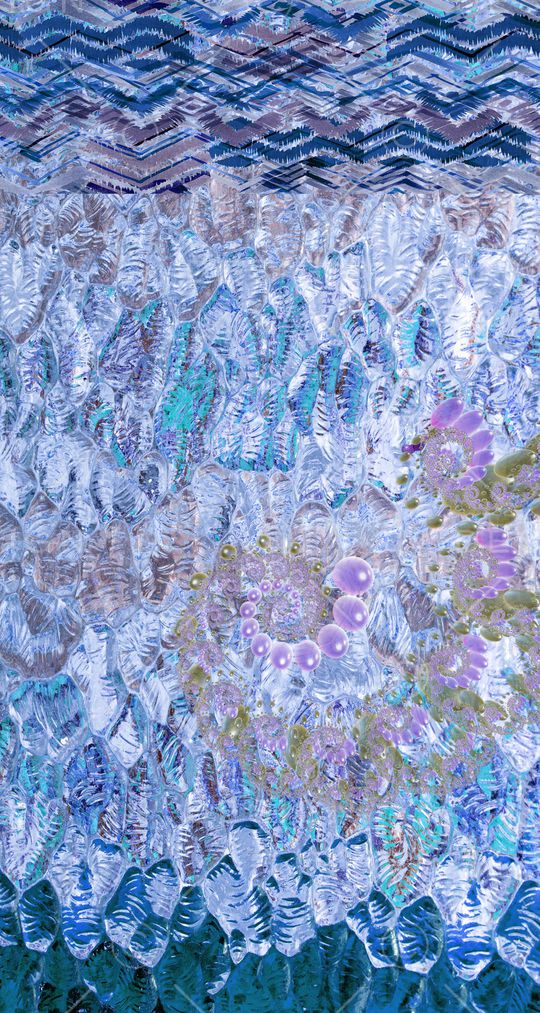 晕染肌理印花华亿平台图片