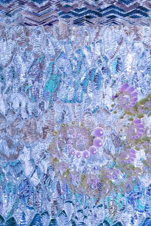 晕染肌理印花华亿平台图片