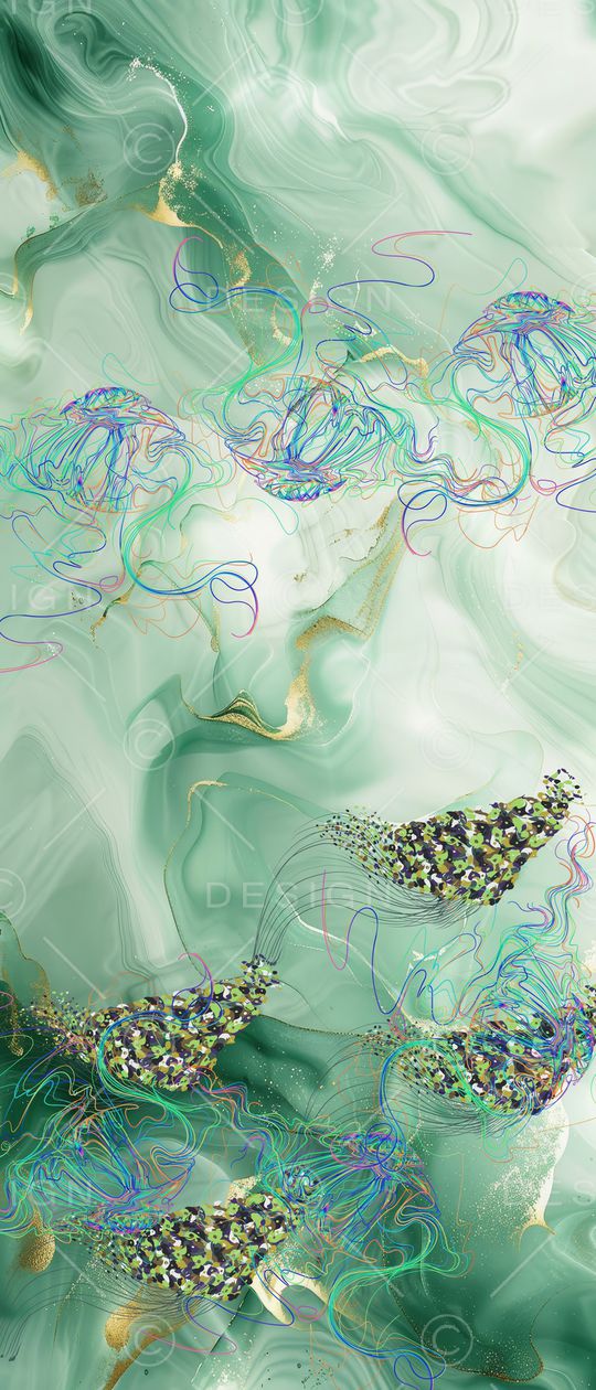 线条印花华亿平台图片