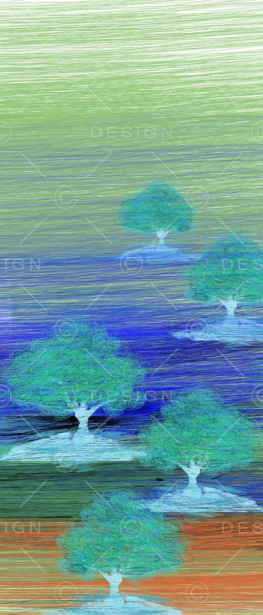 晕染肌理印花华亿平台图片