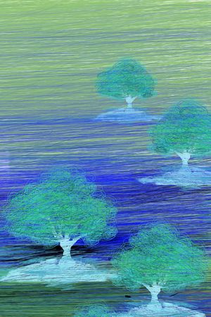 晕染肌理印花华亿平台图片