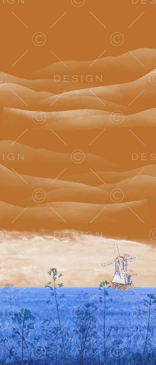 小清新印花华亿平台图片