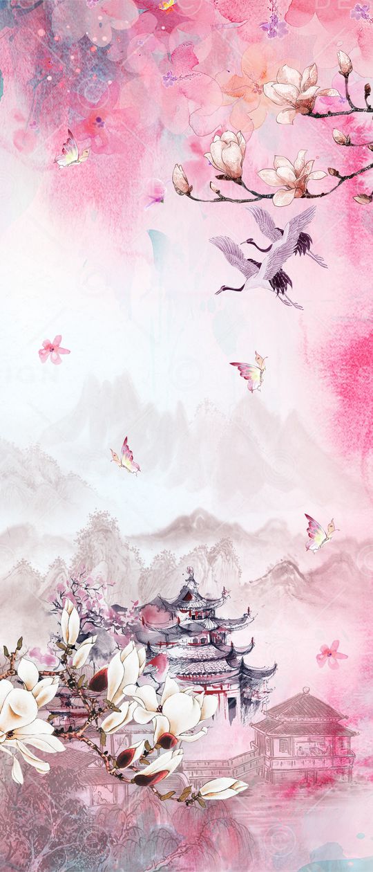 中国风印花华亿平台图片