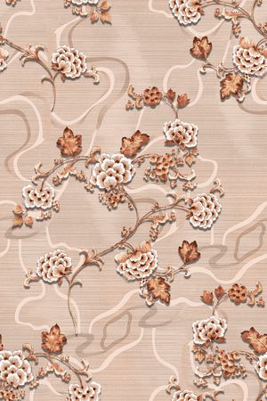 中国风印花华亿平台图片