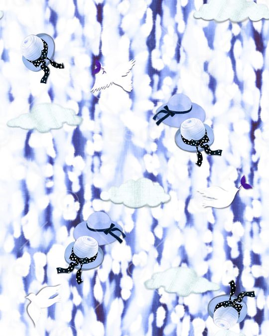 小清新印花华亿平台图片