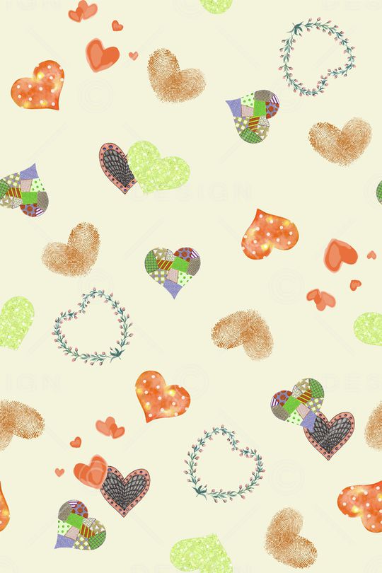 小清新印花华亿平台图片