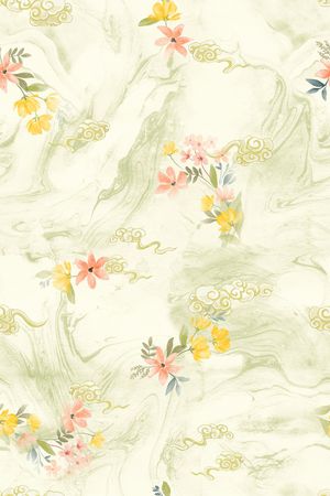 年轻女性印花华亿平台图片