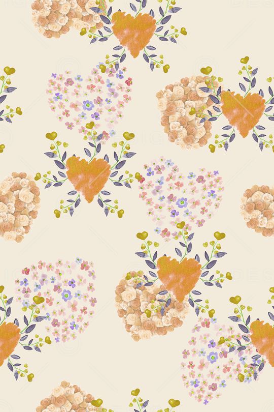 爱心印花华亿平台图片