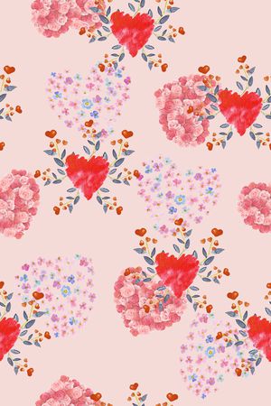 爱心印花华亿平台图片