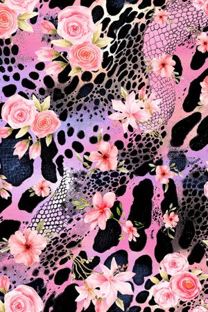 抽象印花华亿平台图片