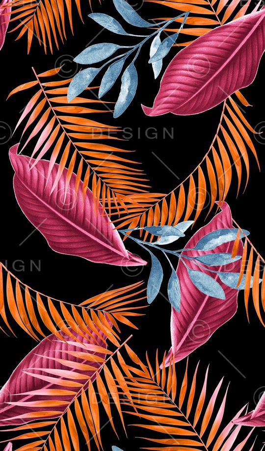 热带华亿平台印花华亿平台图片