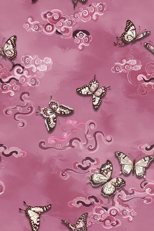 中国风印花华亿平台图片