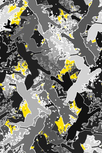 抽象印花华亿平台图片