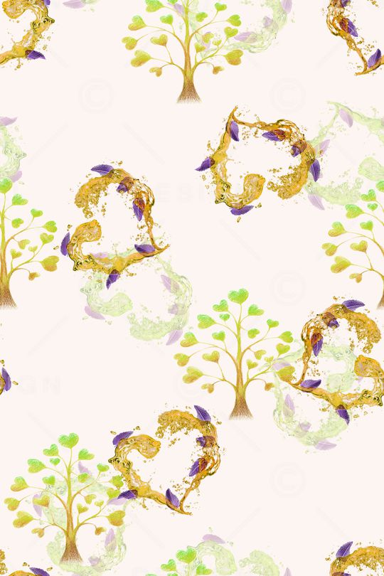 爱心印花华亿平台图片