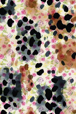 抽象印花华亿平台图片