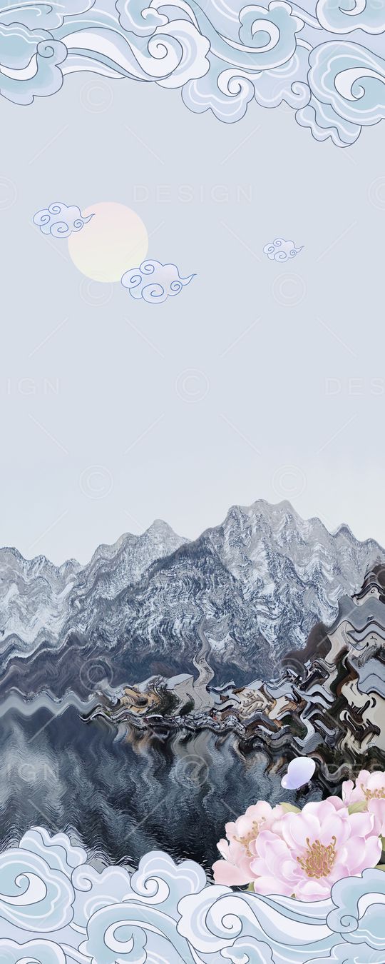 山水印花华亿平台图片