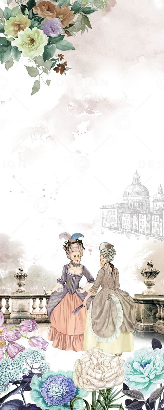 人物印花华亿平台图片