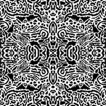 黑白印花华亿平台图片