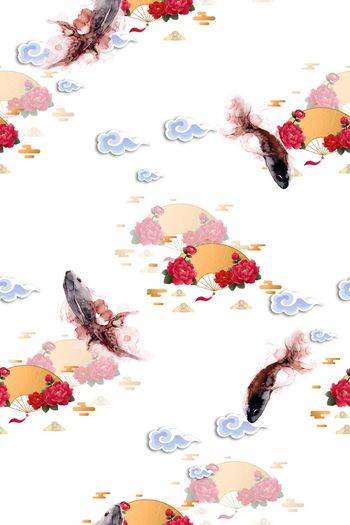 扇子印花华亿平台图片