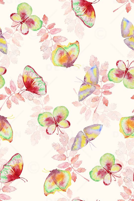 小清新印花华亿平台图片