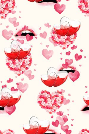 爱心印花华亿平台图片