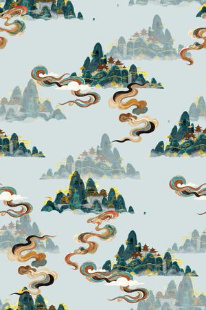 山川印花华亿平台图片