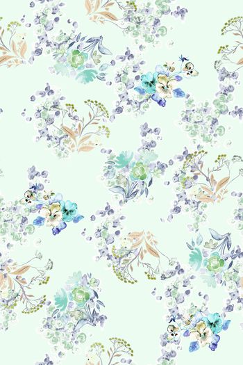 小清新印花华亿平台图片