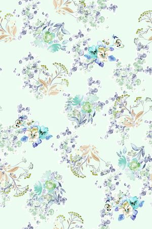 小清新印花华亿平台图片