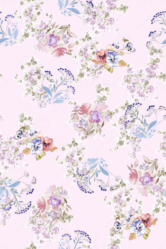 小清新印花华亿平台图片