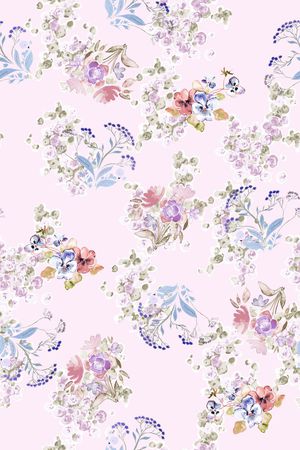 小清新印花华亿平台图片