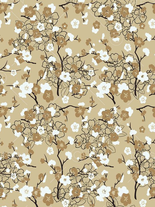 小清新印花华亿平台图片