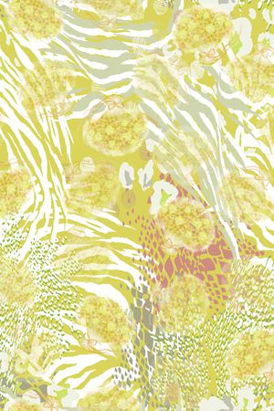 抽象印花华亿平台图片