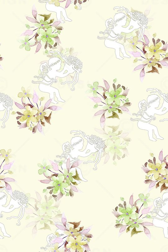 小清新印花华亿平台图片