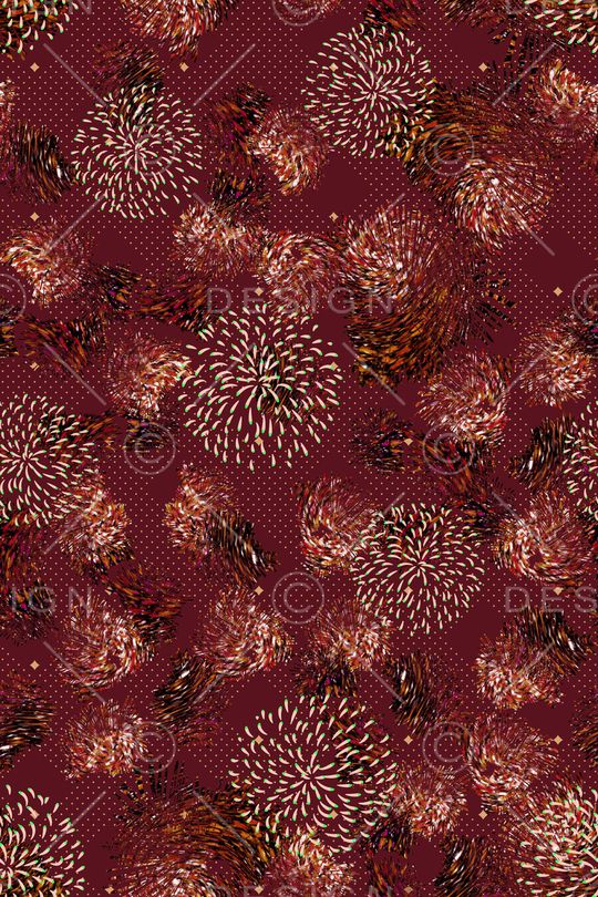 波点印花华亿平台图片