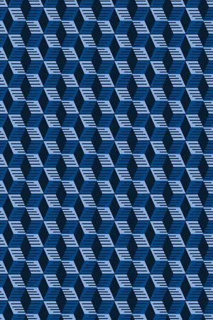 蓝色印花华亿平台图片