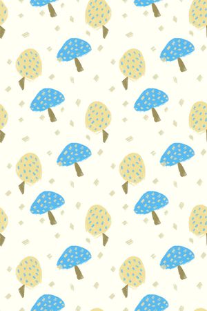 小清新印花华亿平台图片