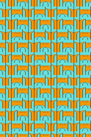 线条印花华亿平台图片