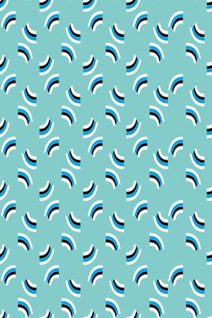 蓝色印花华亿平台图片