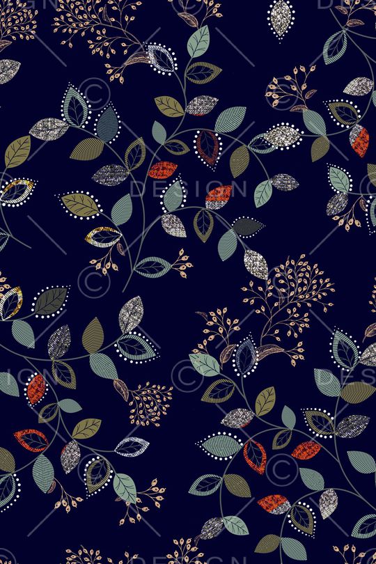 植物印花华亿平台图片