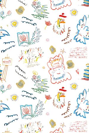 涂鸦印花华亿平台图片