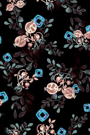 植物印花华亿平台图片