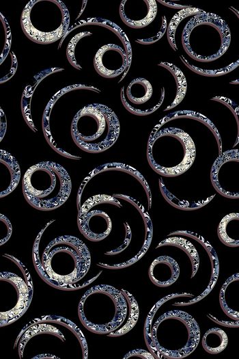 月牙印花华亿平台图片