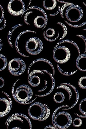 月牙印花华亿平台图片