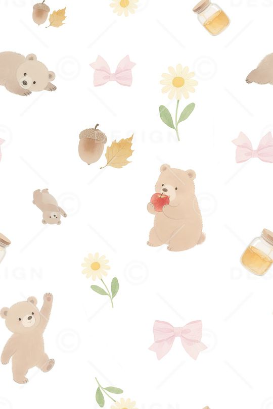 卡通动物印花华亿平台图片